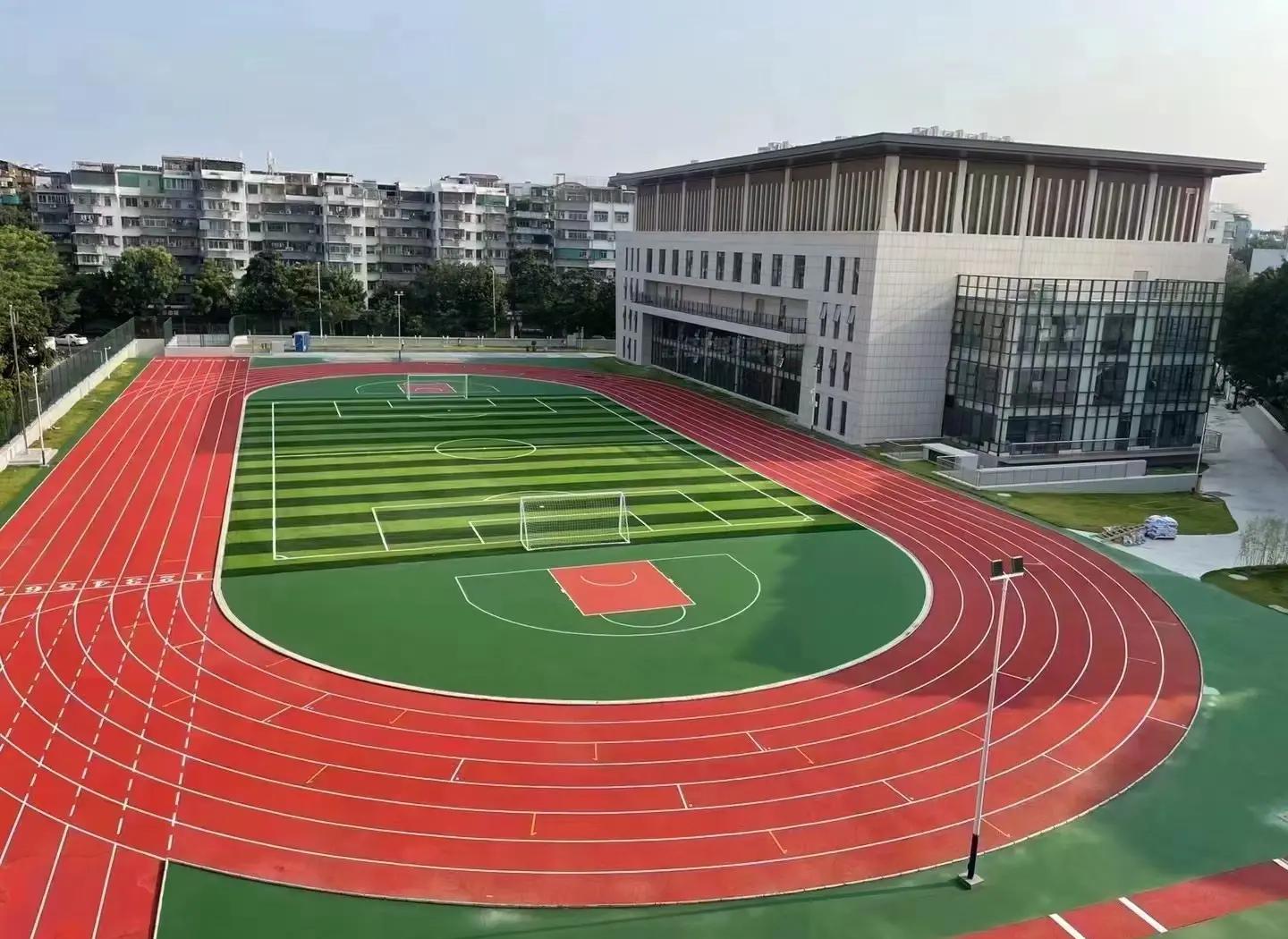 银川市学校塑胶跑道塑胶篮球场 - 厂家